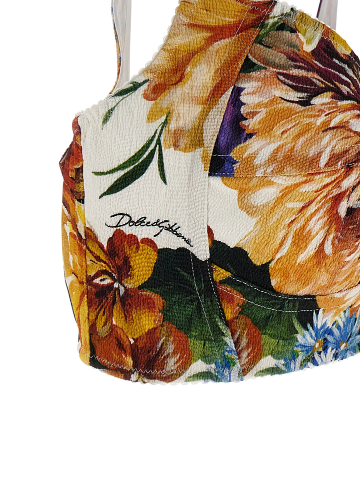 Dolce & Gabbana Print Top Top - Multicolor | 8aaf92d44302c9028cb132036bc93536ec64f412