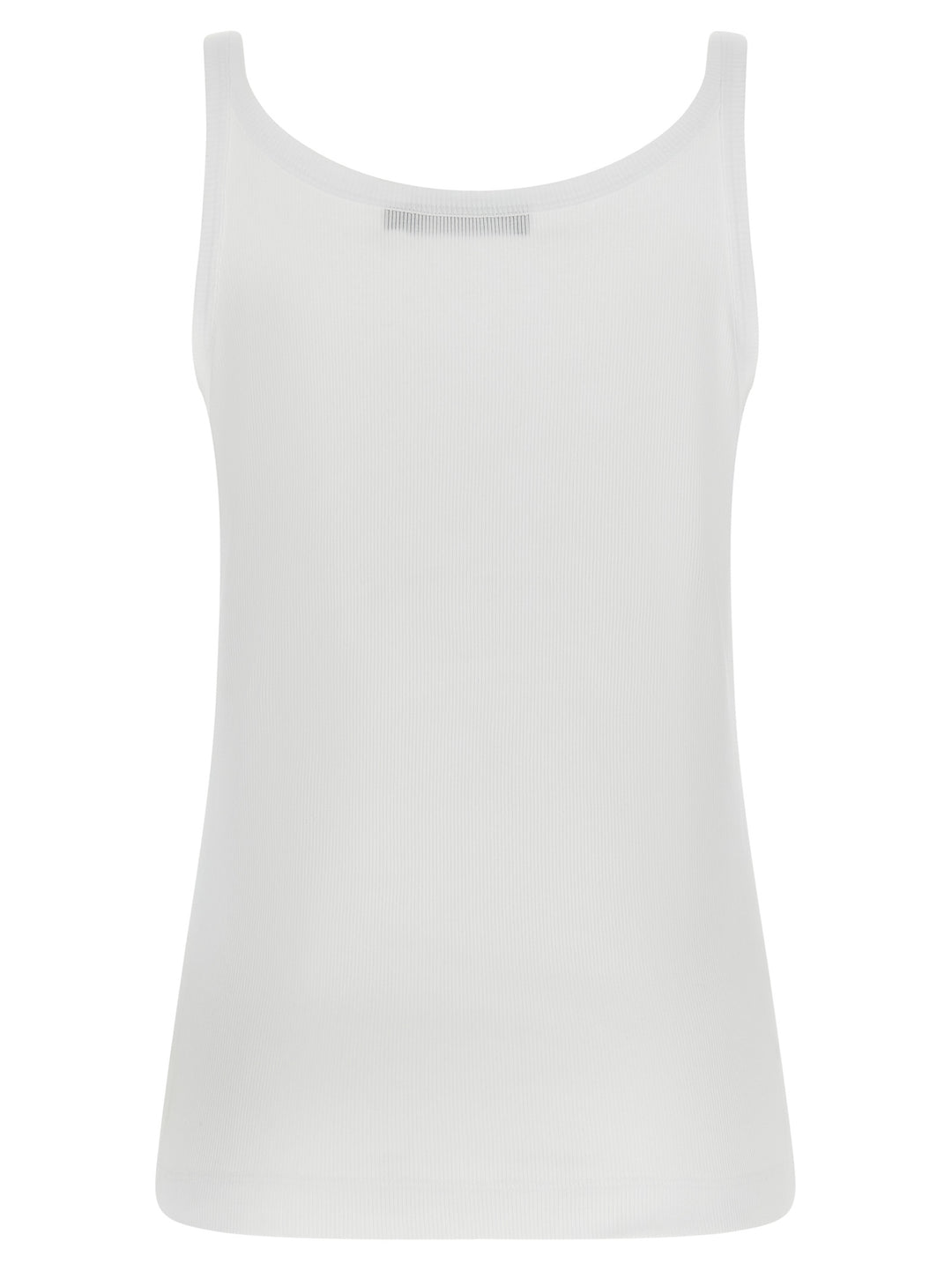 Dolce & Gabbana Logo Embroidery Tank Top Top - Bianco | 425f5b3f5dc951671292d9ec6f14c364264aee9a