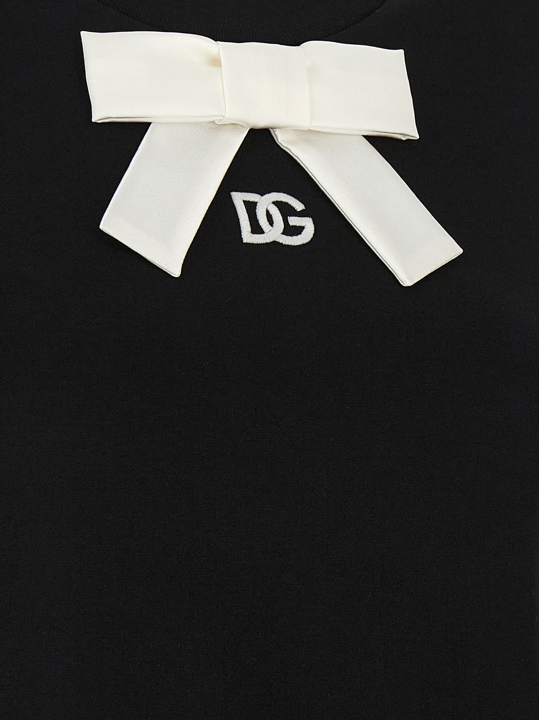 Dolce & Gabbana Bow T shirt - Nero | 6f469980ddd573d2f43da18475cb1697da351e99