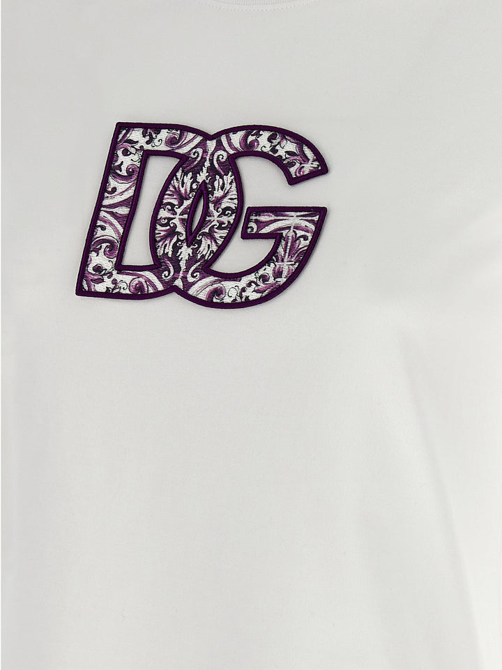 Dolce & Gabbana Maiolica T shirt - Bianco | 0ab17ceef9920f14115904f44356842672b84422
