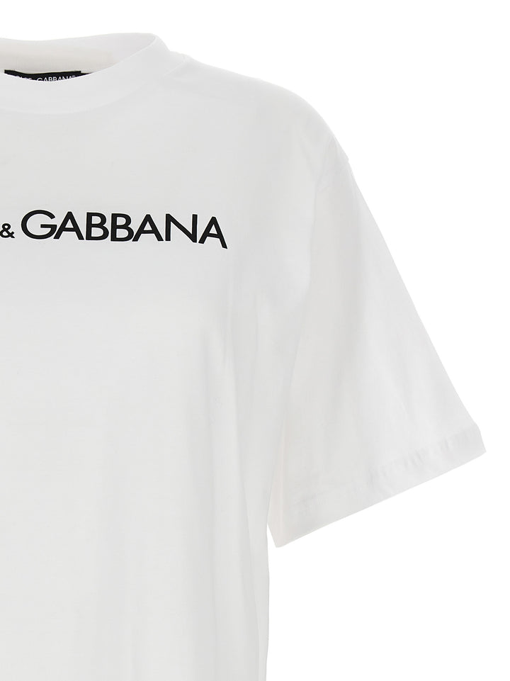 Dolce & Gabbana Logo T shirt - Bianco | a807f2f419fc9d1dc6ac08d115e40e05fc985ccb