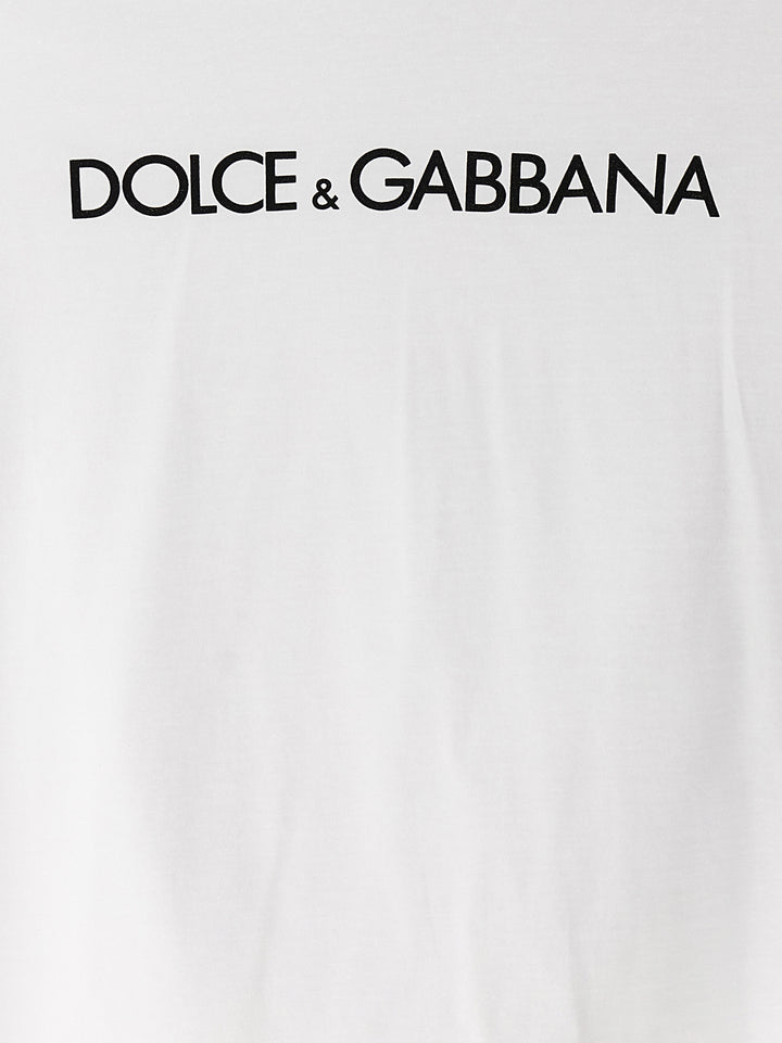 Dolce & Gabbana Logo T shirt - Bianco | 7bb9d995c3ca6affc13177affcc5349c92d3dcf3