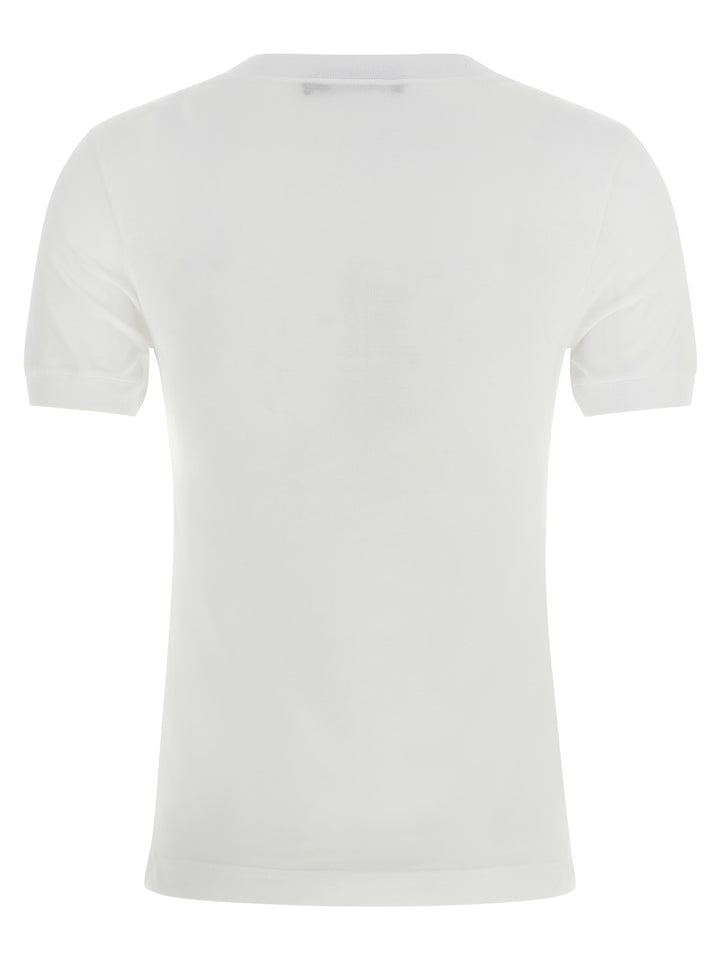 Dolce & Gabbana Lace T shirt - Bianco | a23454cd938e3ed5370ee51c994229e701667ba3