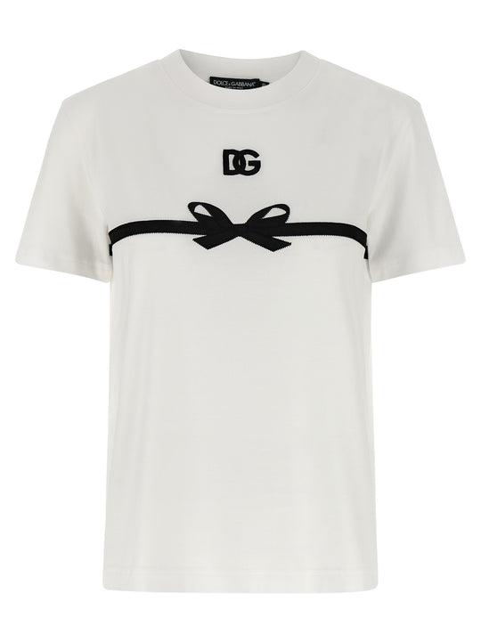 Tape T Shirt Bianco