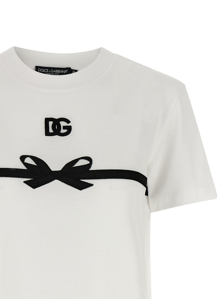 Dolce & Gabbana Tape T shirt - Bianco | 0ed7733b85c3d6954f035666da83a77900310c52