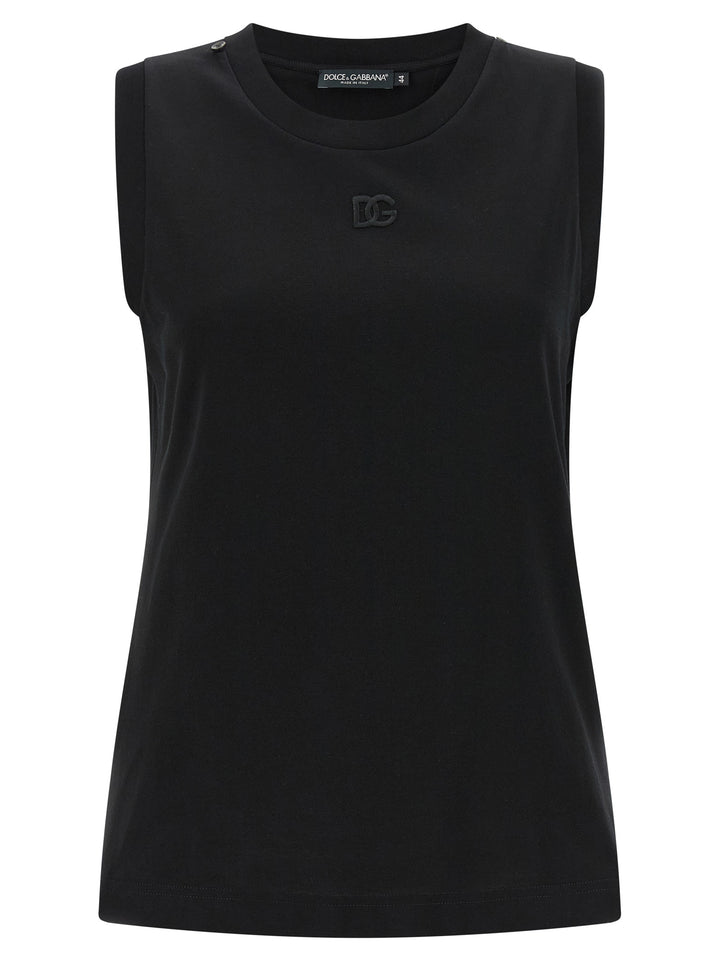 Dolce & Gabbana With Scarf T shirt - Nero | f940338a4be2cc9d2d07246829ff590fb6dce50a
