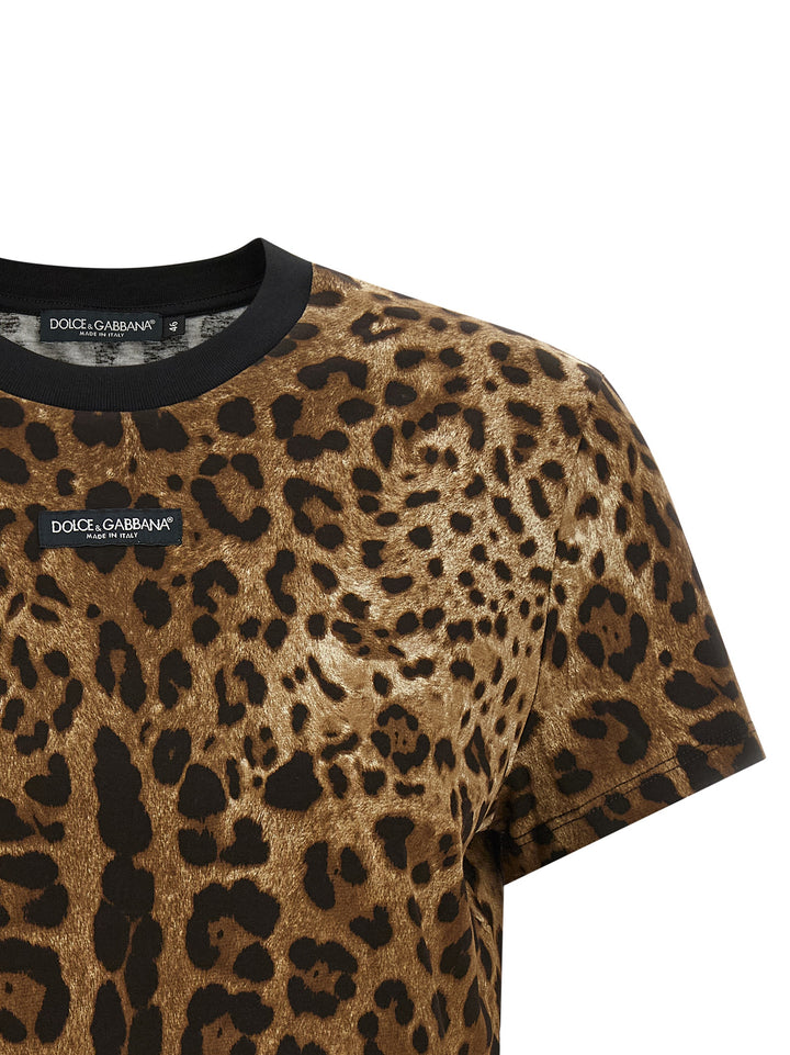 Dolce & Gabbana Leo T shirt - Marrone | 6e58675853b9baaad99958bb4aa1cd270e10b241