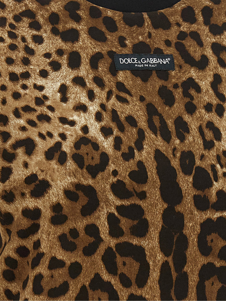 Dolce & Gabbana Leo T shirt - Marrone | 7eaa48d649a49e9be776d34abb189e79ad69db52