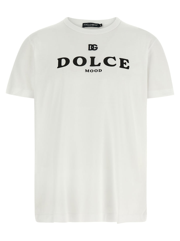 Dolce & Gabbana Dolce Mood T shirt - Bianco | 3fd992a7bdf7ed332f9c364ee5b9e5155a4e1774