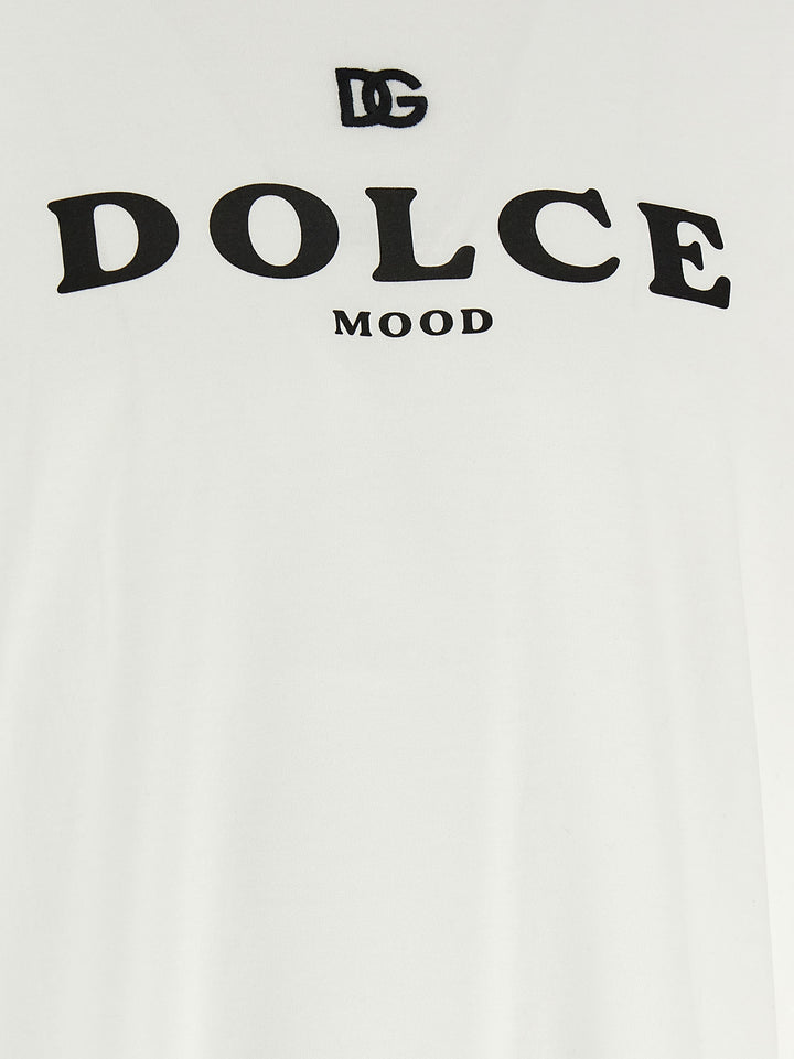 Dolce & Gabbana Dolce Mood T shirt - Bianco | b0142e867c283212f062a93050df9489edba4ea4