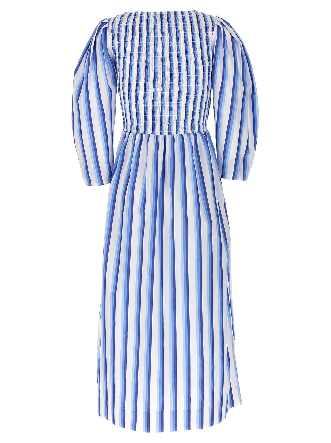 Striped Smock Stitch Dress Abiti Multicolor