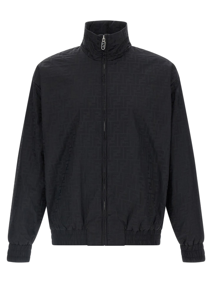 Fendi Bomber Nylon Ff Puffer Jackets - Nero | e7169744e85983c81332e72efd2a5c6846981cf7