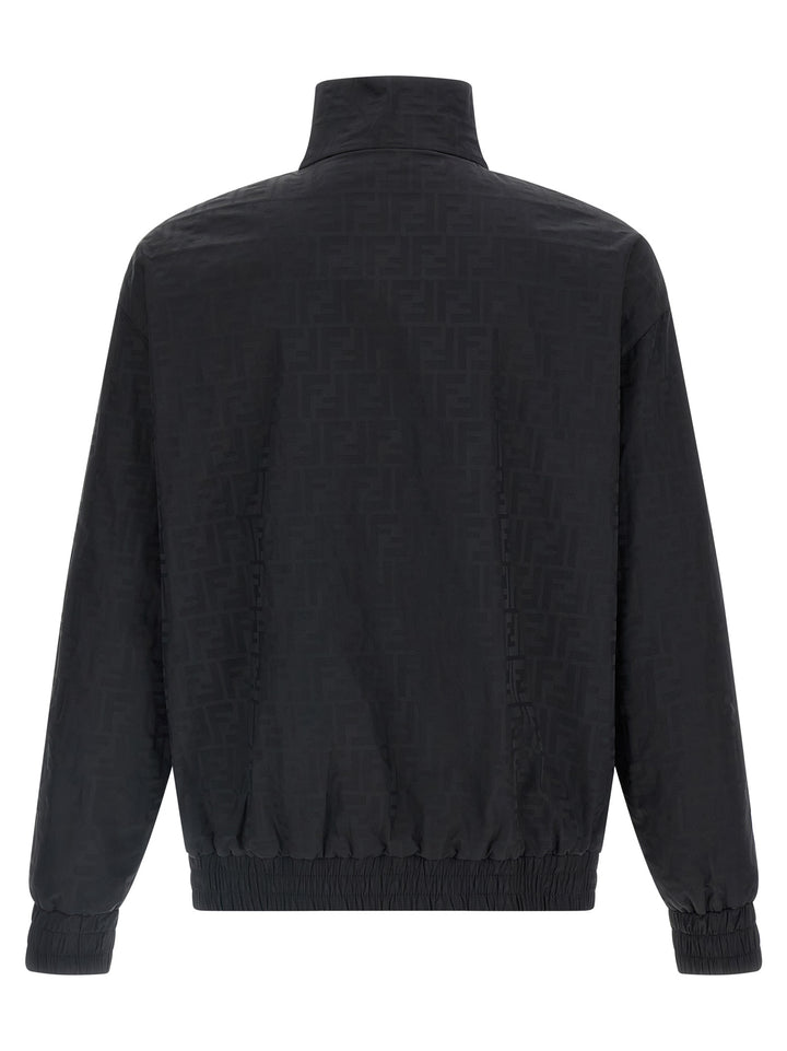 Fendi Bomber Nylon Ff Puffer Jackets - Nero | 8cba3e2edd0f1da754a1a44c66cc528c7cabade1