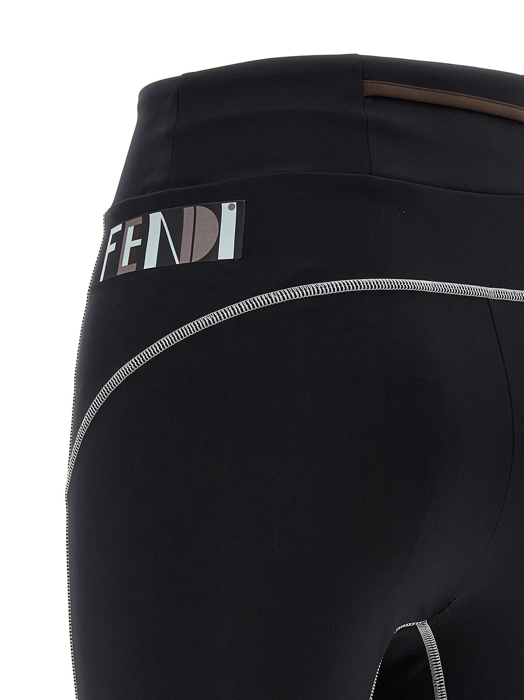 Fendi Color Block Leggings - Nero | af9c35f6f043e637d15a996dbb8b9b42100563a8