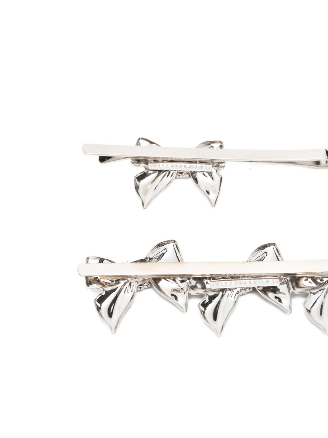 Alessandra Rich Set Of Four Bow Pins Accessori per Capelli - Silver | ce71b5aaef02c81282fc831e81c4d6eb23a73169