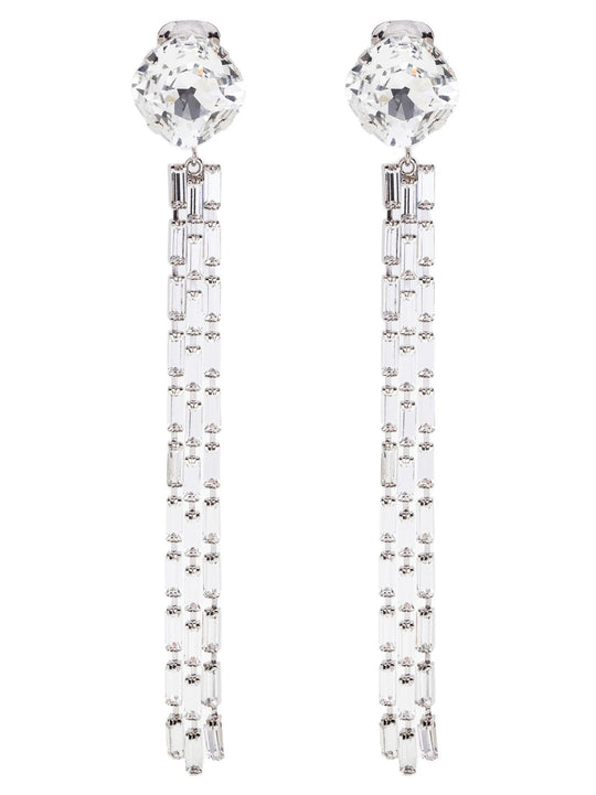 Fringed Earrings Gioielli Silver