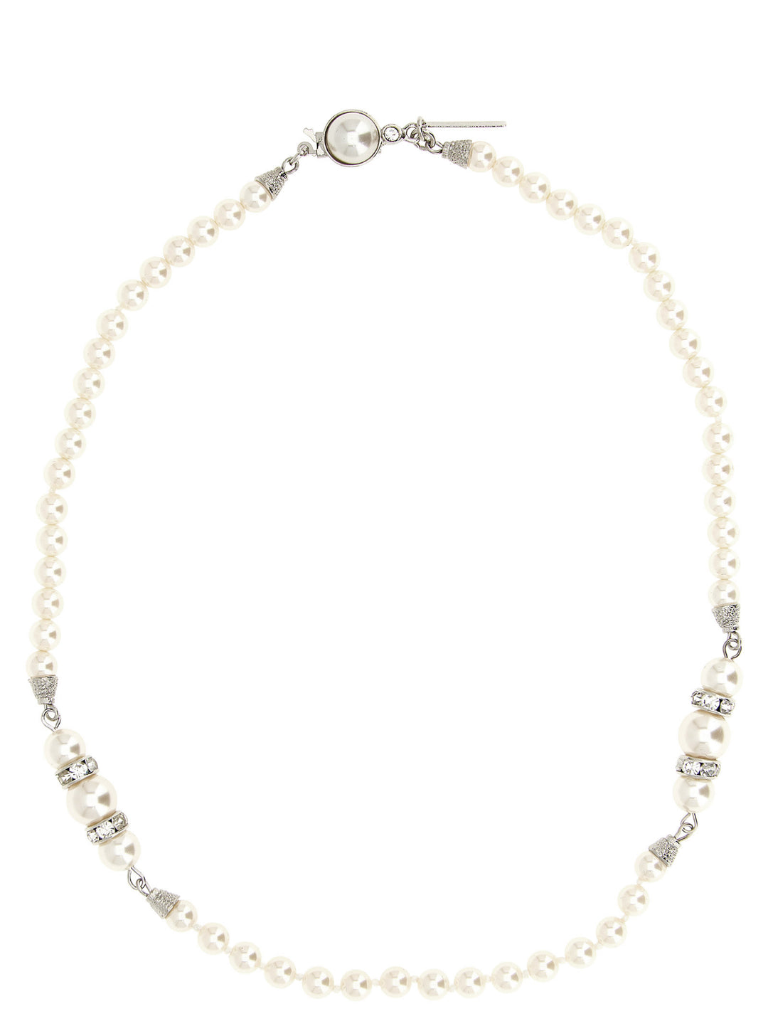 Alessandra Rich Pearl Necklace Gioielli - Bianco | 103f364d53cd348825a8970594b3bf5abac92529