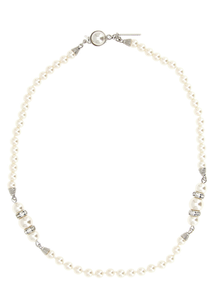 Alessandra Rich Pearl Necklace Gioielli - Bianco | 103f364d53cd348825a8970594b3bf5abac92529