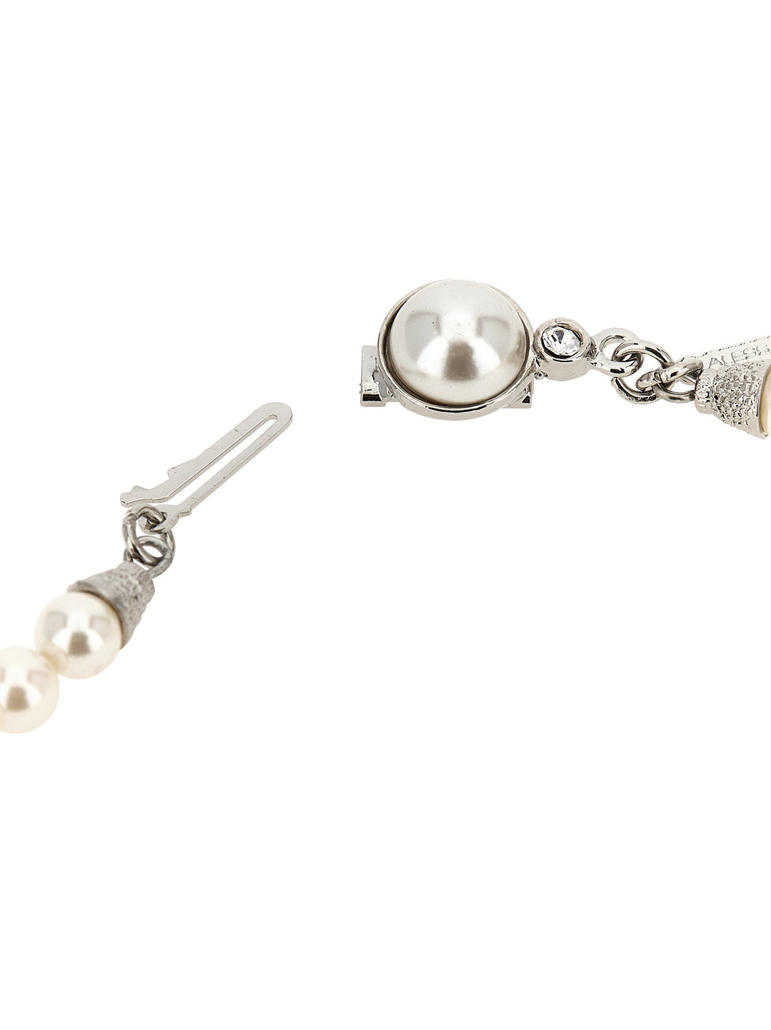 Alessandra Rich Pearl Necklace Gioielli - Bianco | 144bfaa7af77ecfd8bcaa368334a95e486edd7e8