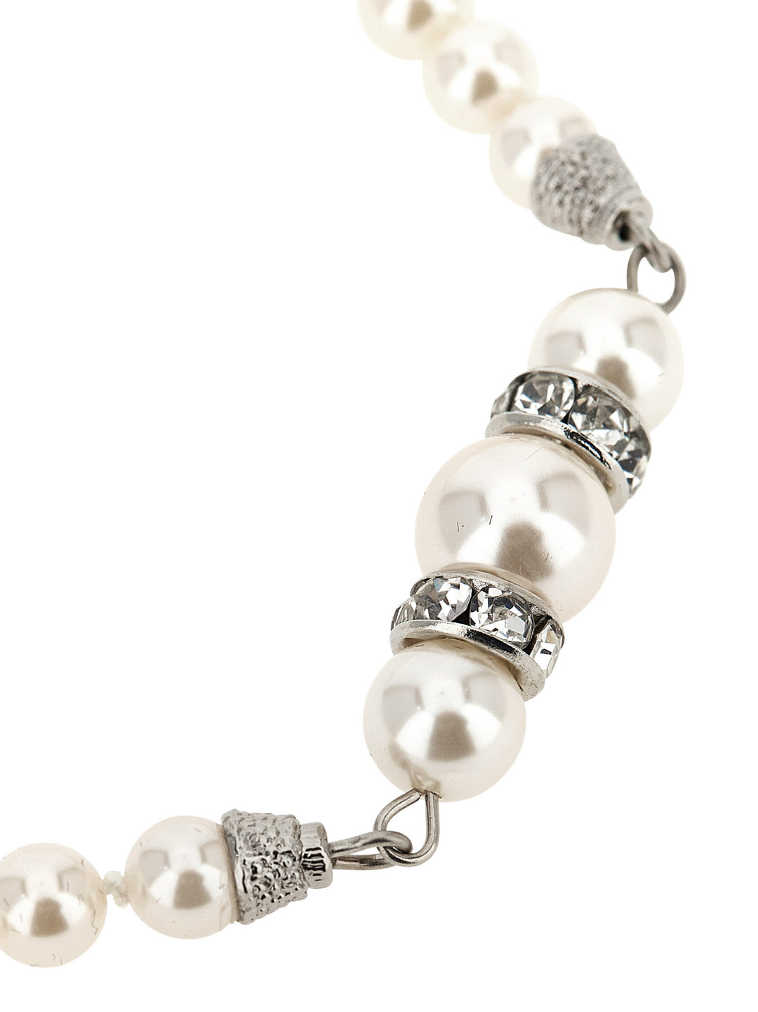 Alessandra Rich Pearl Necklace Gioielli - Bianco | ccc19cdc6e50c6ccc8d6964d1a798b1094aadac0