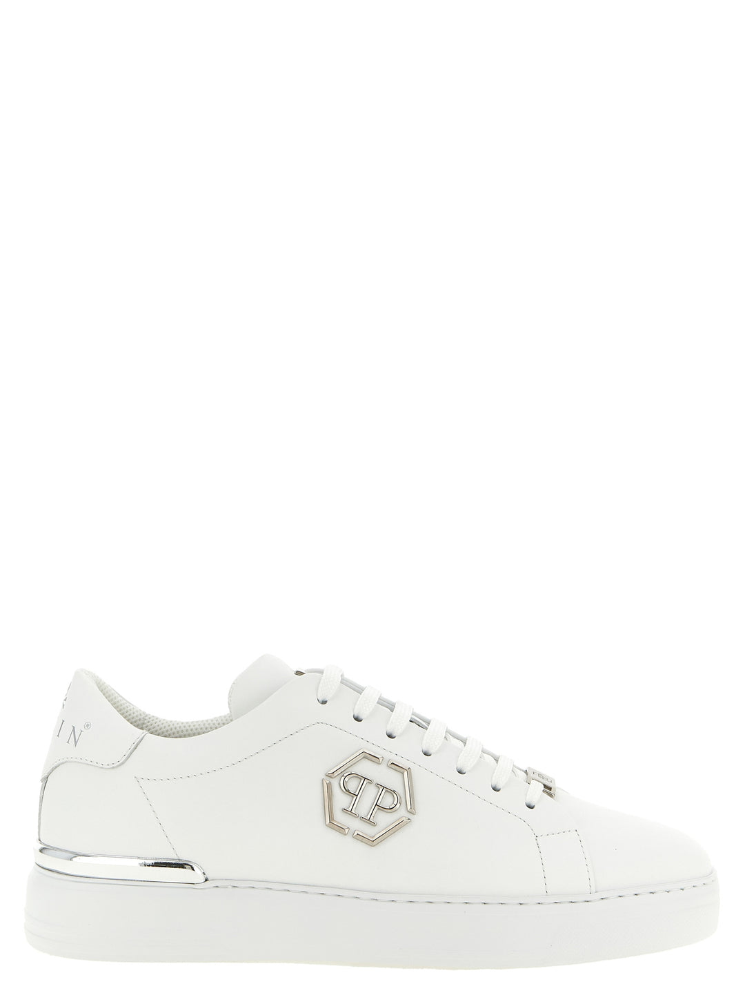 Philipp Plein Lo-To Hexagon Sneakers - Bianco | e4d3d0c49df0af081db8fbf8cef8f4c452800e84