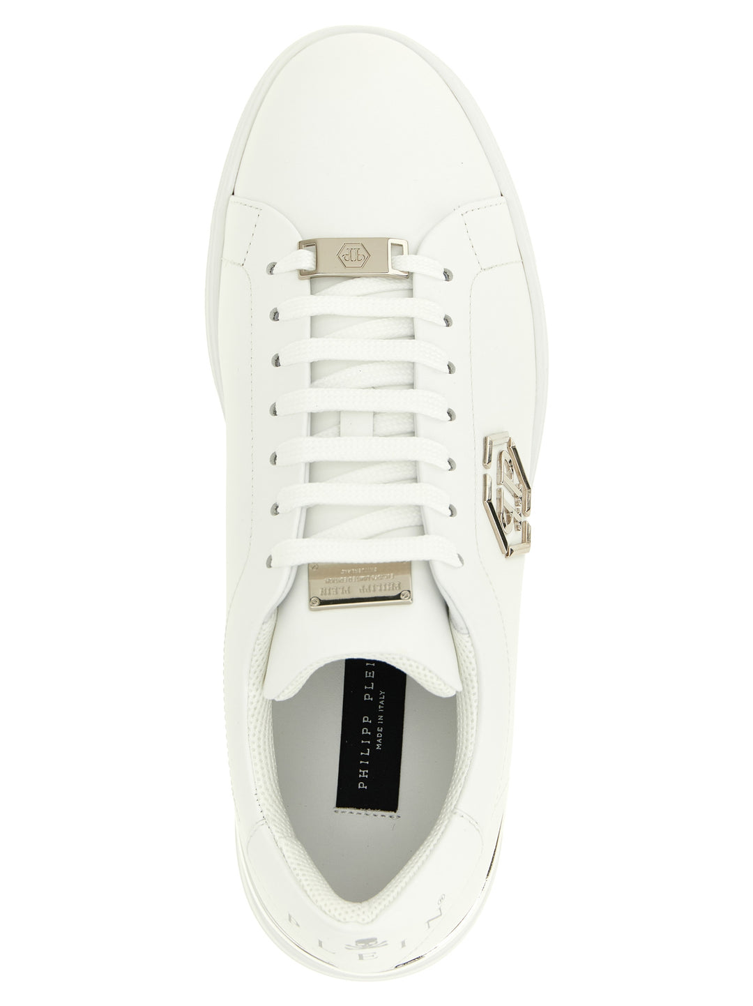 Philipp Plein Lo-To Hexagon Sneakers - Bianco | 1e0586550744d8fee10bfb84d69c40648b88d496