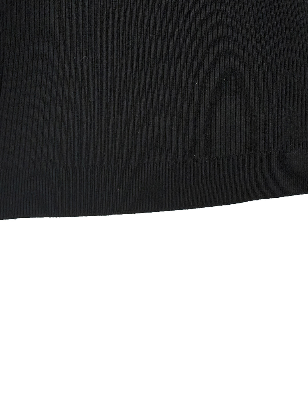 Alessandra Rich Ruffle T shirt - Nero | 86d91c20265c1e72b310a8b625eb0202d489f460