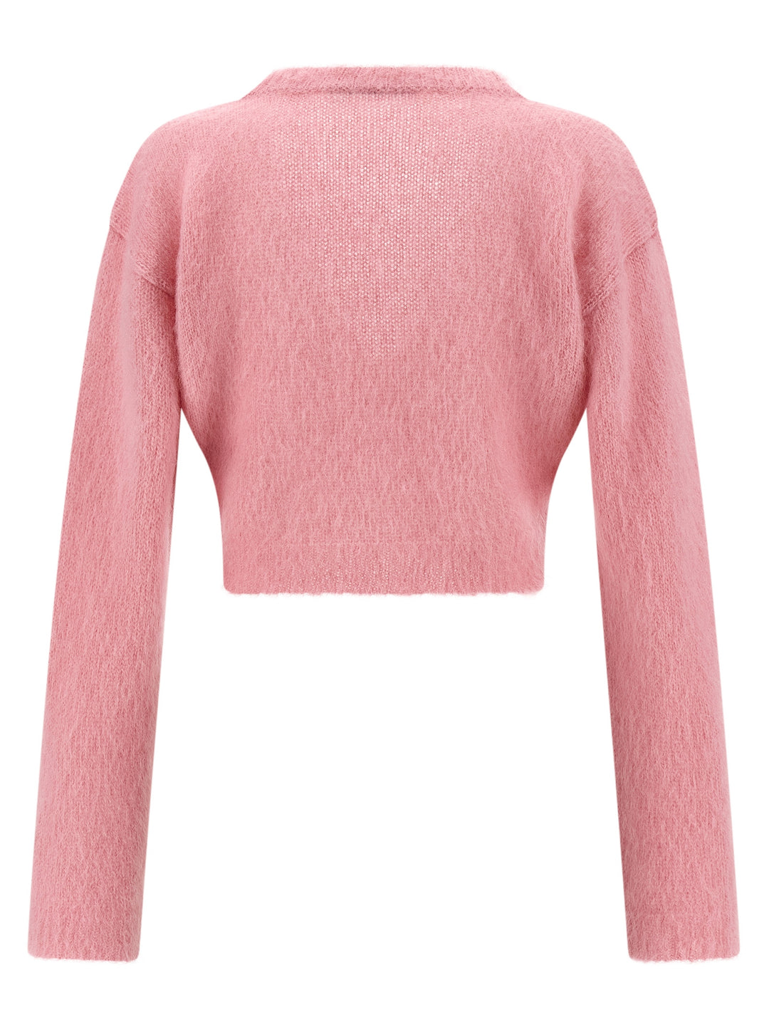 Alessandra Rich Carded Mohair Maglioni - Rosa | ef7903a259cadc5c3d1bb8a61c4cf6810fdaff68