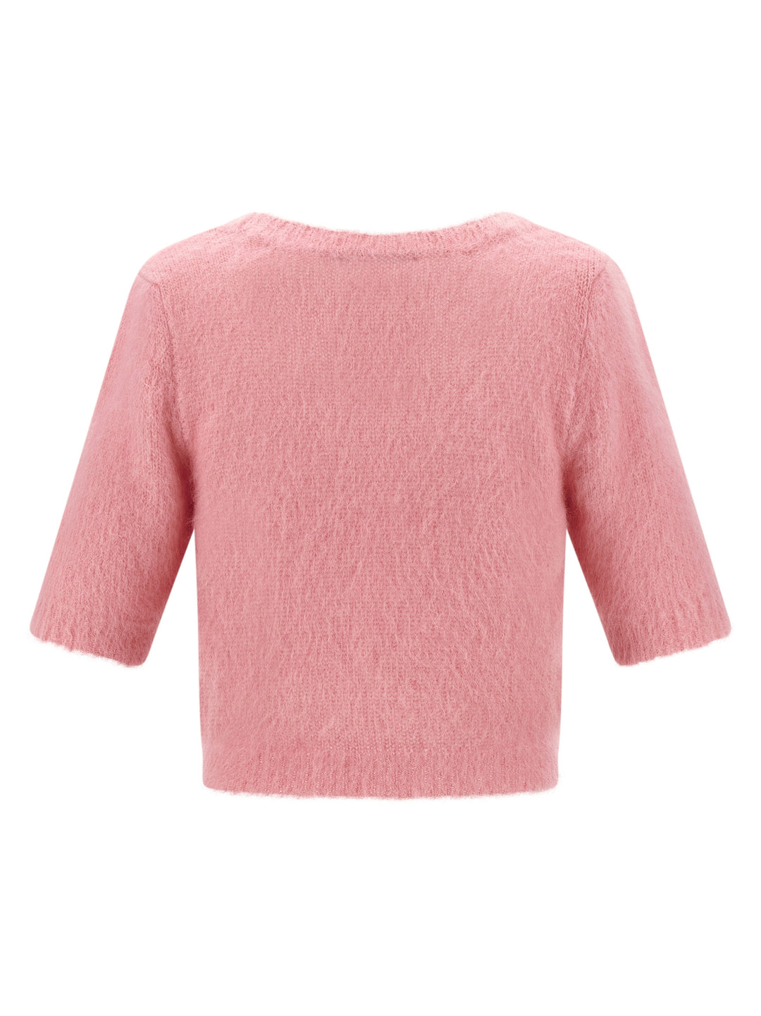 Alessandra Rich Carded Mohair Maglioni - Rosa | a49609dbd1dc7c4c194c0784d056addcd7ed661b