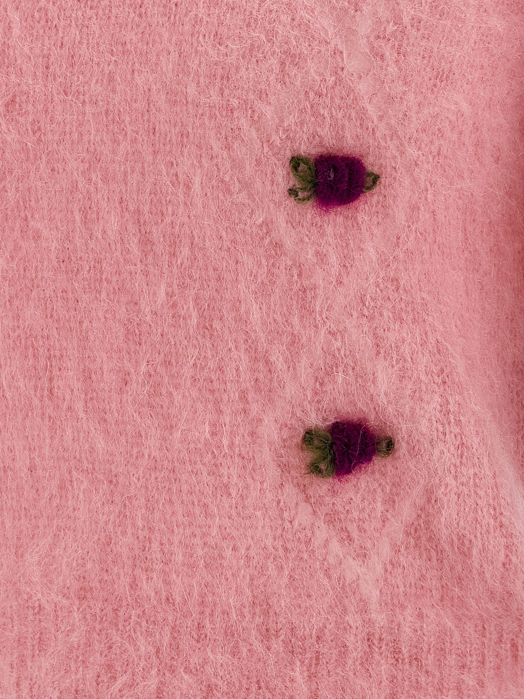 Alessandra Rich Carded Mohair Maglioni - Rosa | a5b3556b4e9c278f1274828d4b9254a2148eebb3