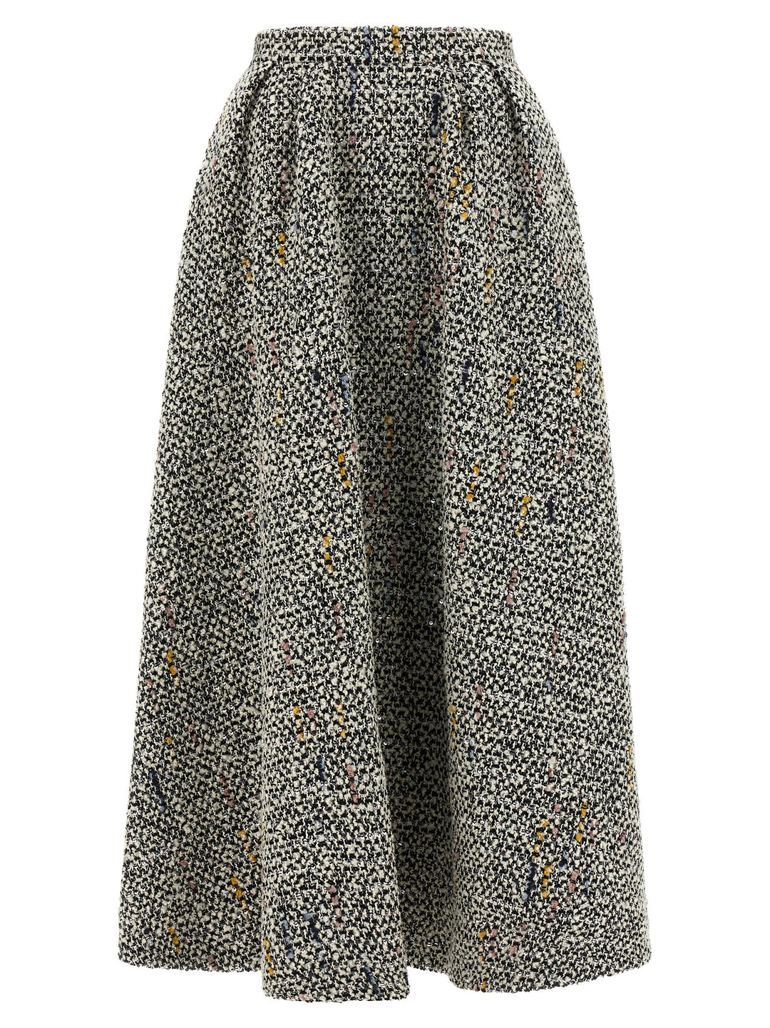 Alessandra Rich Tweed Skirt Gonne - Bianco | 280895e4bdd42404c7659107430c007dcb9925eb