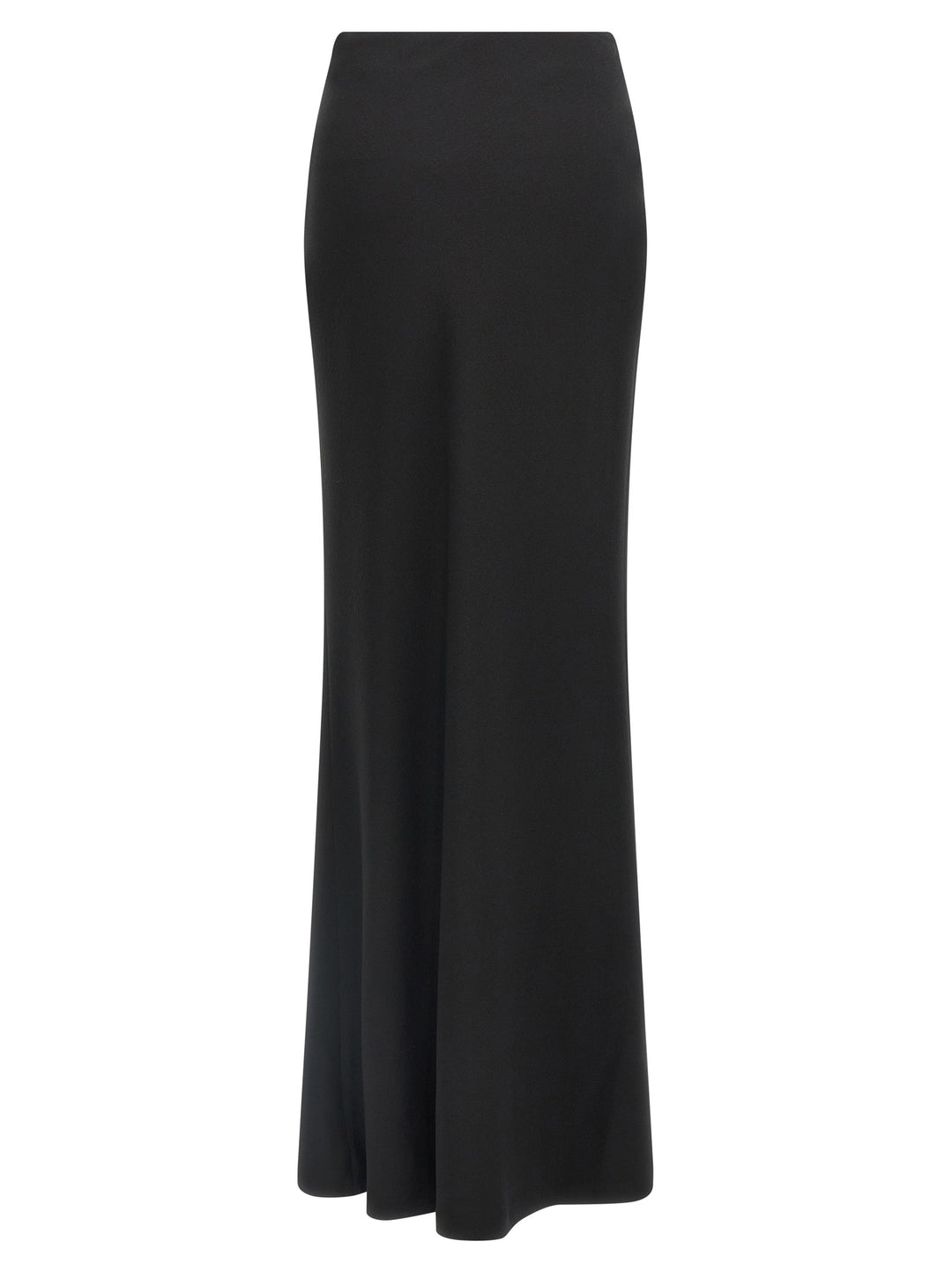 Alessandra Rich Long Silk Skirt Gonne - Nero | 3913c5789522bddda547bf43092ec110e2b49ee1
