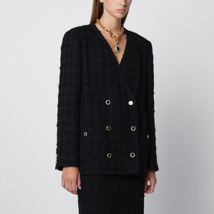 Alessandra Rich Coats & Jackets - Nero | be4b5c945a012fbe73edb64685740e7fb66412c7