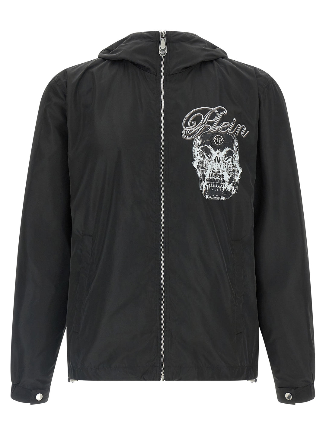 Philipp Plein Glass Skull Puffer Jackets - Nero | 50c7406f70434ed4702bb547802115fbc1966b52
