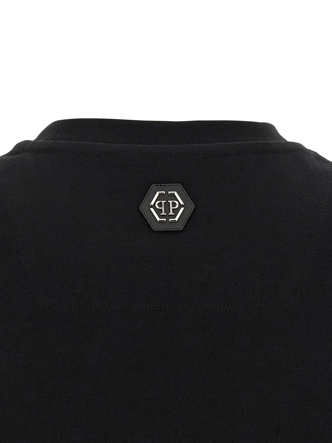 Philipp Plein Skull Strass T shirt - Nero | f709c983d38a32c056d84d52b70554aae6a34841