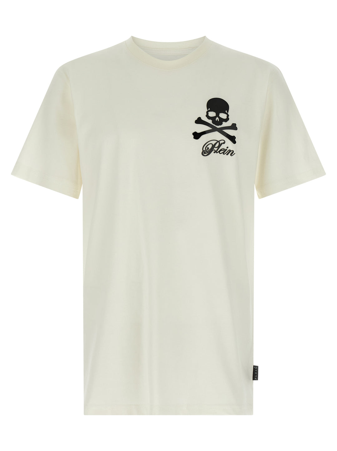 Philipp Plein Skull & Bones T shirt - Bianco | 049db1e23582d0045bc1609dac9b12af403d9475
