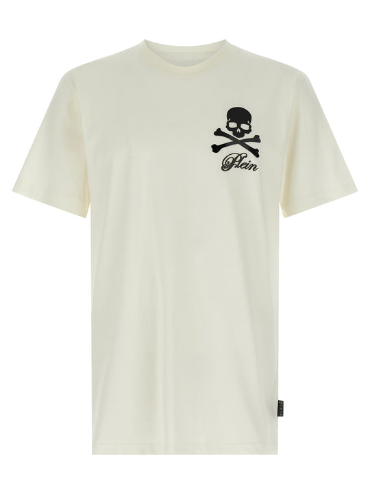 Skull & Bones T Shirt Bianco