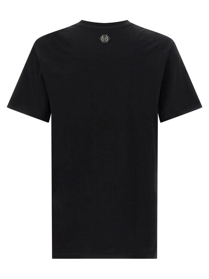Philipp Plein Skull & Bones T shirt - Nero | 424c171f54a1931fbfbab8969f03c39dbd309670