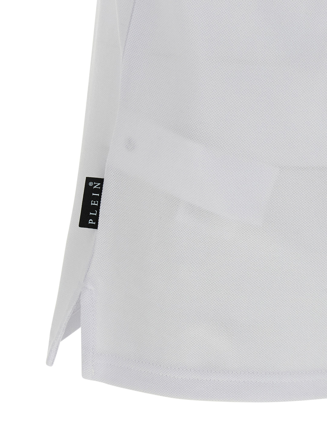 Philipp Plein Skull & Bones Polo - Bianco/Nero | 1ba1d8a7b6a0fbdd5c9ec72592cc3f300388ac15