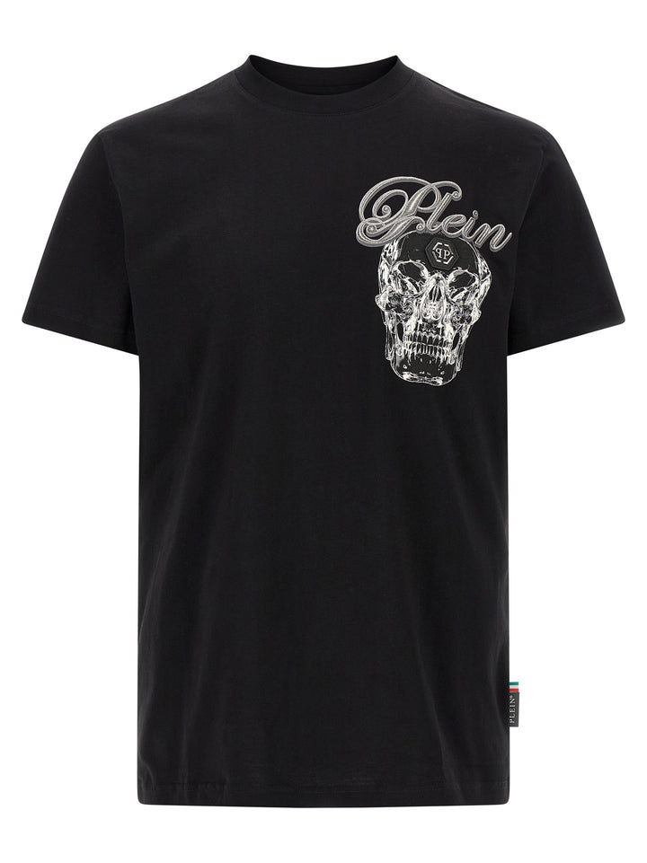 Philipp Plein Glass Skull T shirt - Nero | b099d88f766c8aacf43ce3231ff652900aeb517f