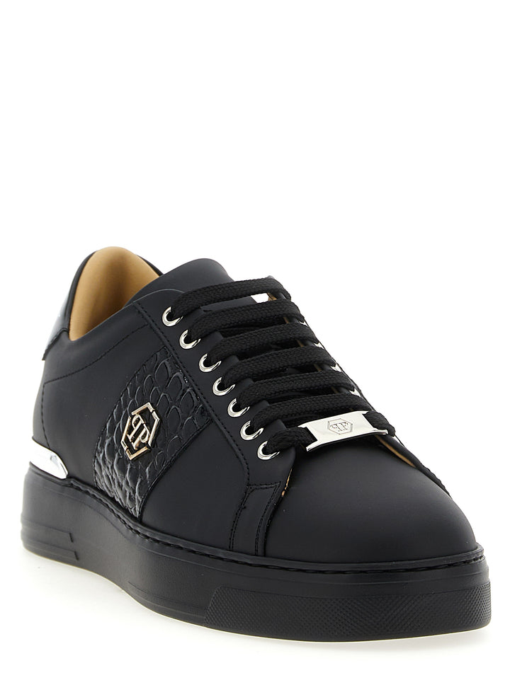 Philipp Plein Hexagon Sneakers - Nero | 0deb20656038ce8102a27ec86aaec6d91a95d702