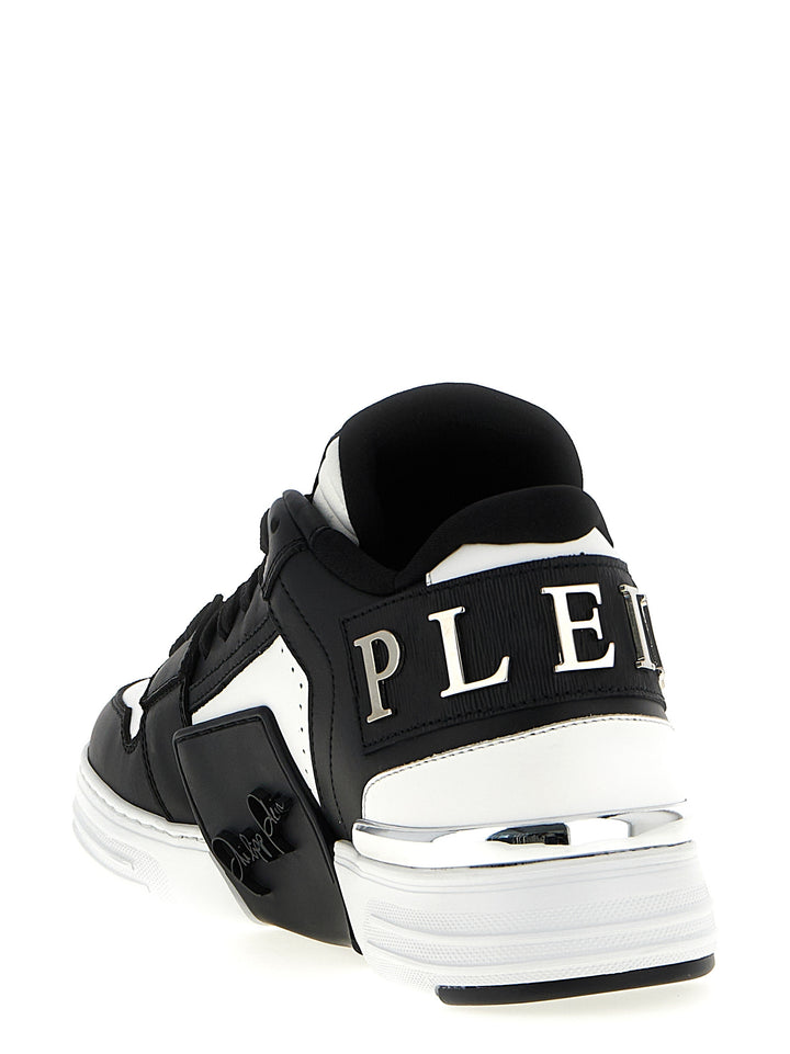 Philipp Plein Phantom Kicks Sneakers - Bianco/Nero | afbbf25ee009fb6b1f35b710919b1a8e0ab8026f