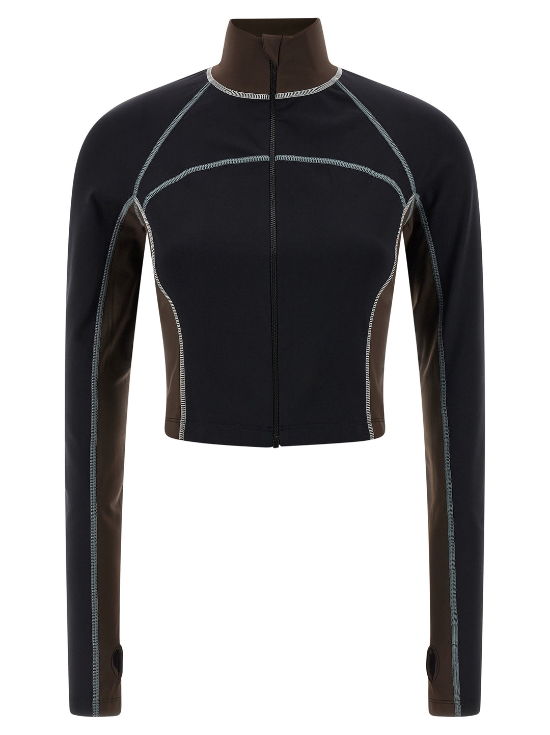 Fendi Color Block Top - Nero | 887abef21ed1215368bb2e90e5a1b5f00f1e9d41