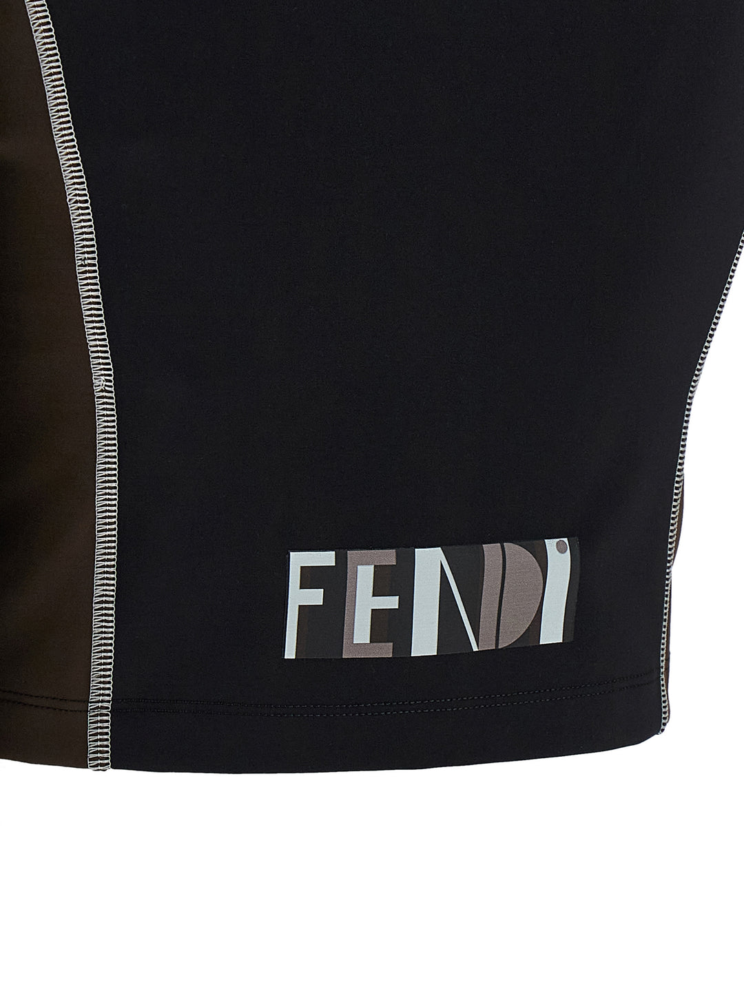 Fendi Color Block Top - Nero | f4ab452d55ded69ff309274528a3580396dc407b