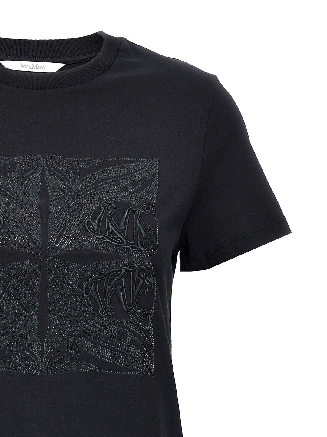 Max Mara Farad T shirt - Nero | b85e42a1ac79064f621a7d0dbbd46cf78ea45175
