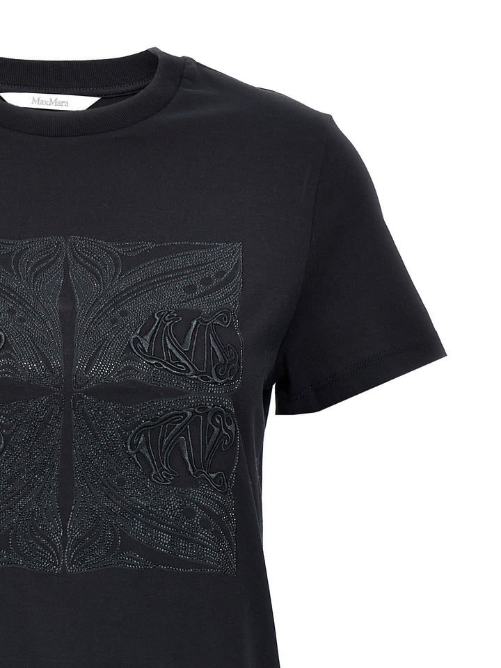 Max Mara Farad T shirt - Nero | b85e42a1ac79064f621a7d0dbbd46cf78ea45175