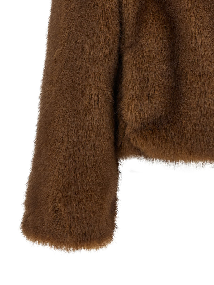 B&B Couture Farrah First Pellicce - Marrone | eccbbad30195aef5a4412977524ff16c69e8f077