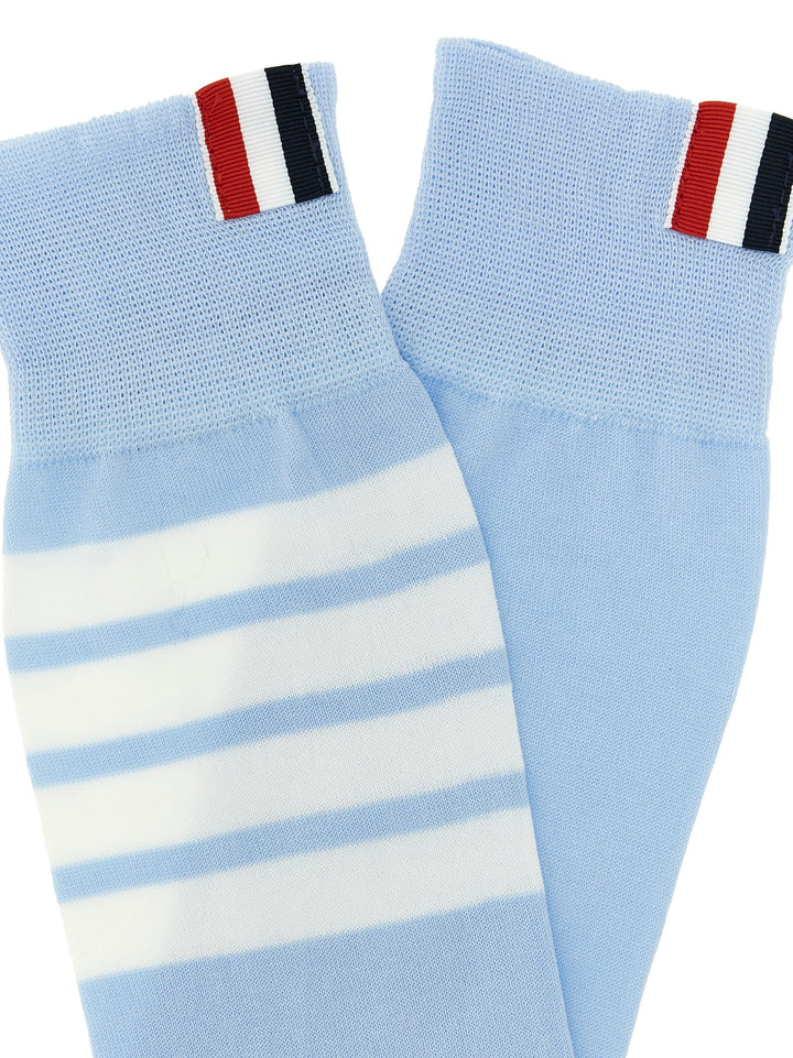 Thom Browne 4 Bar Calzini - Celeste | ccec563f9f1b10506724d9cde02821e4fd9b0f5a