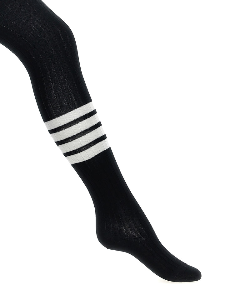 Thom Browne 4 Bar Calzini - Nero | cc5623d7278e9dc6c28a6eea4280d96a0eebbfce