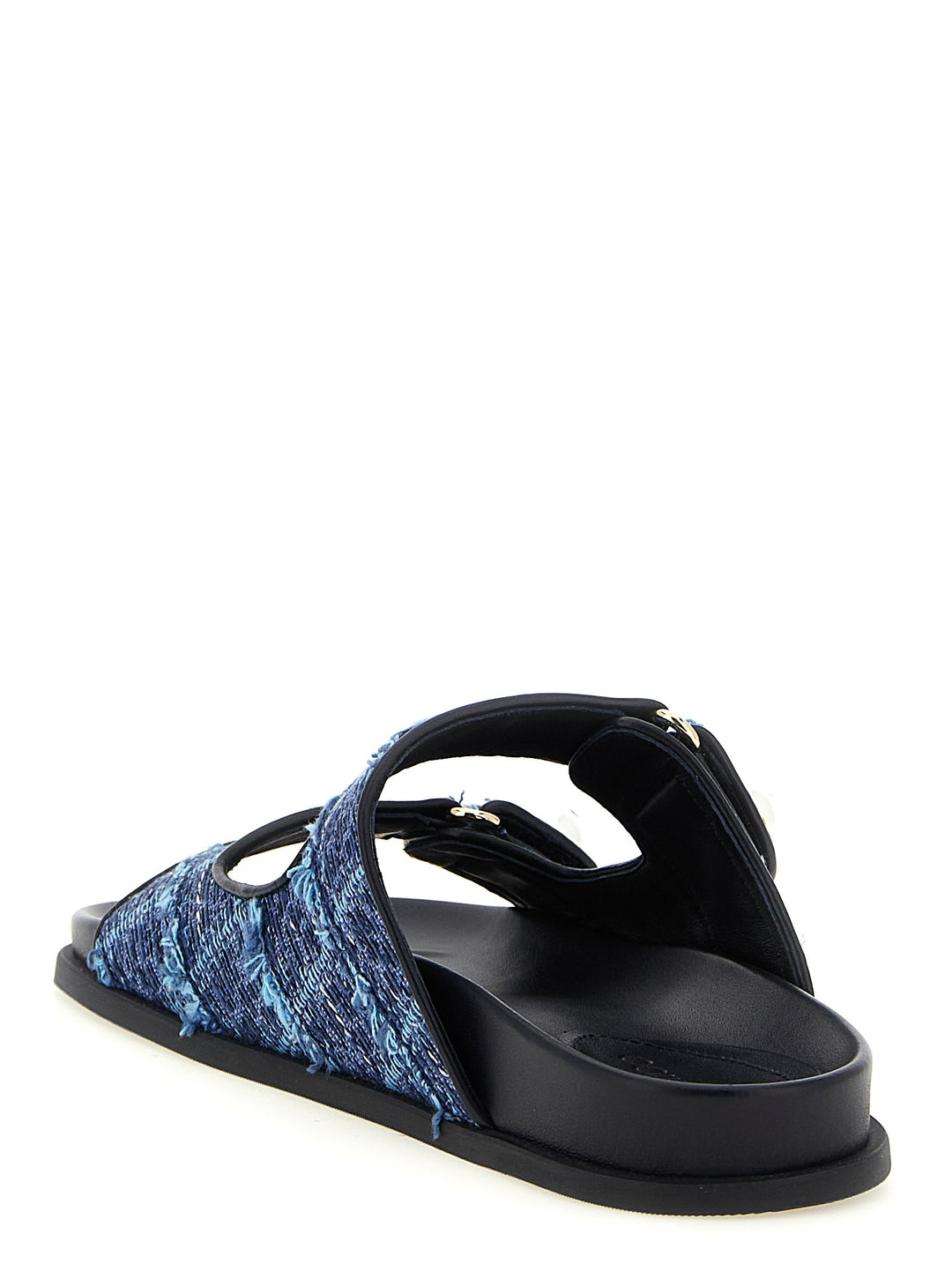 Jimmy Choo Fayence Sandali - Blu | 38be9b904b02f5695fcd2fd63904ecd93f7b8251